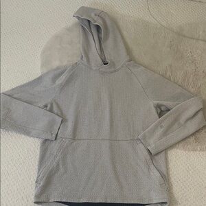 lululemon athletica Textured Gray Hoodie